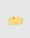 Louenhide Skittle Sunglass Case - Woven Butter Yellow