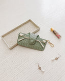 Louenhide Skittle Sunglass Case - Woven Sage Green