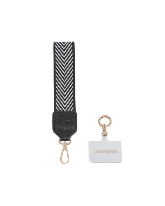 Louenhide Iris Keyring with Phone Attachment - Black