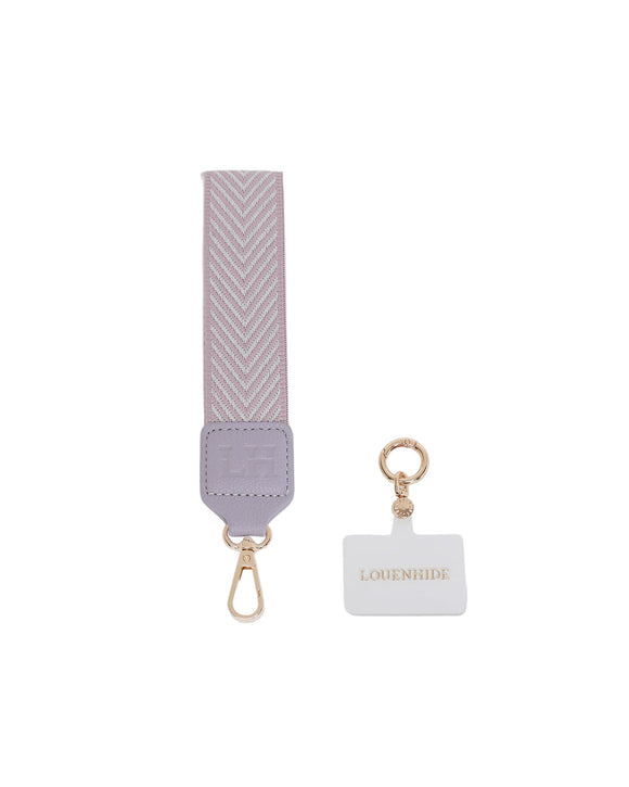 Louenhide Iris Keyring with Phone Attachment - Lilac