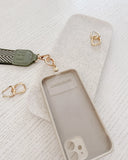 Louenhide Iris Keyring with Phone Attachment - Sage Green