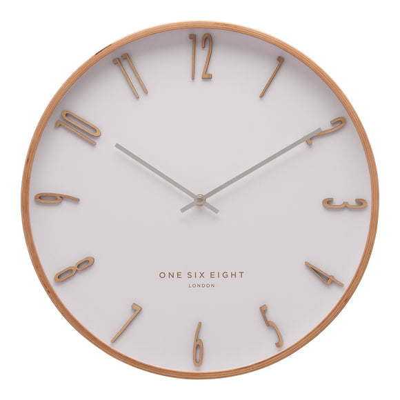 Clock - Mason White 53cm