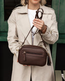 Louenhide Jacinta Gia Crossbody Bag - Chocolate