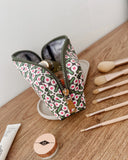 Louenhide Brianna Makeup Bag - Retro Olive