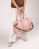 Louenhide Alexis Weekender Travel Bag - Blush Stripe