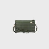 Black Caviar Designs Nina Clutch - Dark Olive