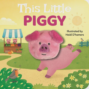 Finger Puppet Book Large - This Little Piggy