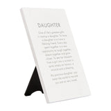 Quote Plaque - Precious Daughter