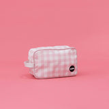 Kollab Travel Bag - Candy Pink Check