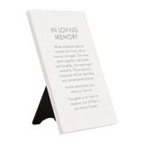 Quote Plaque - Precious In Loving Memory