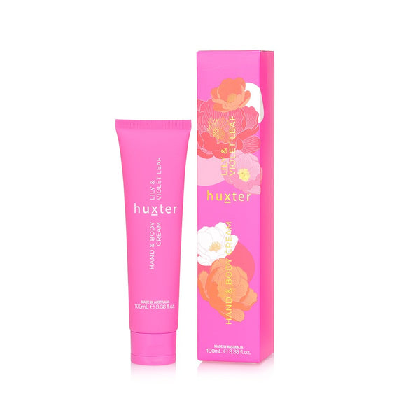 Hand & Body Cream 100ml Boxed - Lily & Violet Leaf