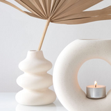 Stem Vase - Cream Speckle
