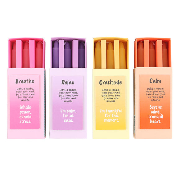 Affirmation Candles - Assorted