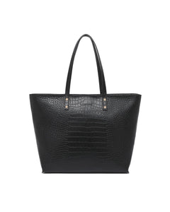 Louenhide Hudson Tote Bag - Croc Black