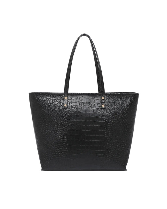 Louenhide Hudson Tote Bag - Croc Black