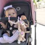 Stroller Toys 2pk - Fawn & Bunny