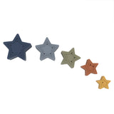 Silicone Nesting Stars - Multicoloured