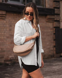 Louenhide Sylvia Nylon Crossbody Bag - Beige