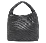 Louenhide Gabby Woven Shoulder Bag - Black