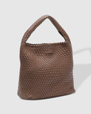 Louenhide Gabby Woven Shoulder Bag - Chocolate