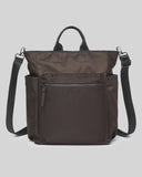 Louenhide Bronx  Nylon Backpack - Chocolate