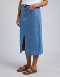 Foxwood Scout Midi Skirt - Light Blue