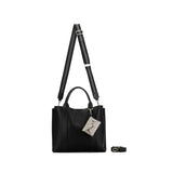 Black Caviar Designs - Margaux 2 Piece Laptop Top Handle Bag Black