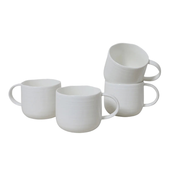 Robert Gordon - Mug 4pk At Home White