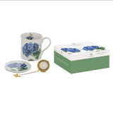 Gift Set - Jenny's Garden Blue Hydrangea Mug