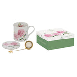 Tea Gift Set - Jenny's Garden Pink Peony's