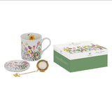 Tea Gift Set - Jenny's Garden Assorted Flower's