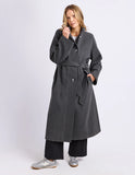 Foxwood Fermont Coat - Charcoal