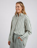Foxwood Donata Stripe Shirt - Green