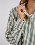 Foxwood Donata Stripe Shirt - Green