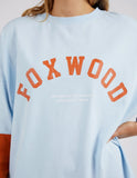 Foxwood Rugby Long Sleeve Tee - Light Blue