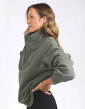 Foxwood College Zip Crew - Khaki