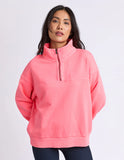 Foxwood College Zip Crew - Neon Pink