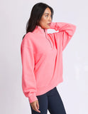 Foxwood College Zip Crew - Neon Pink