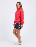 Foxwood College Zip Crew - Red