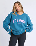 Foxwood Interval Crew - Ocean W Neon Pink