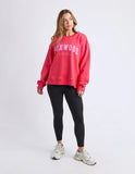 Foxwood Interval Crew - Raspberry / Neon Lilac