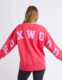 Foxwood Interval Crew - Raspberry / Neon Lilac