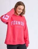 Foxwood Interval Crew - Raspberry / Neon Lilac
