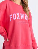 Foxwood Interval Crew - Raspberry / Neon Lilac