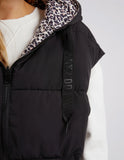 Foxwood Sports Leopard Vest - Black