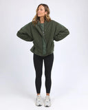 Foxwood Arizona Fleece Zip Thru - Khaki