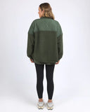 Foxwood Arizona Fleece Zip Thru - Khaki