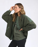Foxwood Arizona Fleece Zip Thru - Khaki