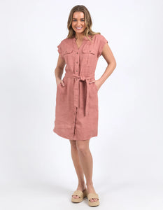 Foxwood Harlow Dress - Clay