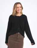 Foxwood Murphy Knit Cardigan - Black